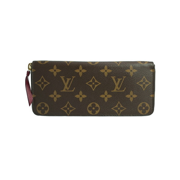Louis Vuitton Clemence Portefeuille Monogram Zip Long Wallet - Picture 1 of 8